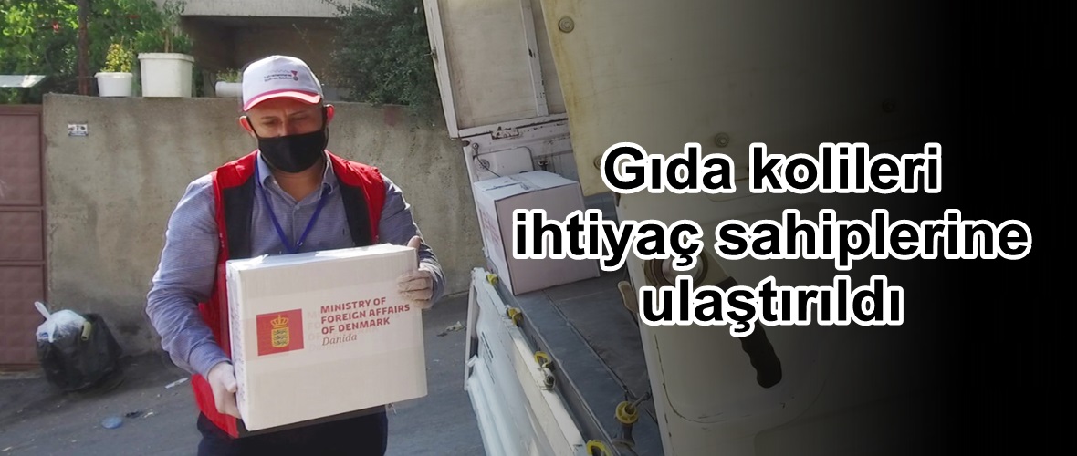 Gıda kolileri ihtiyaç sahiplerine ulaştırıldı