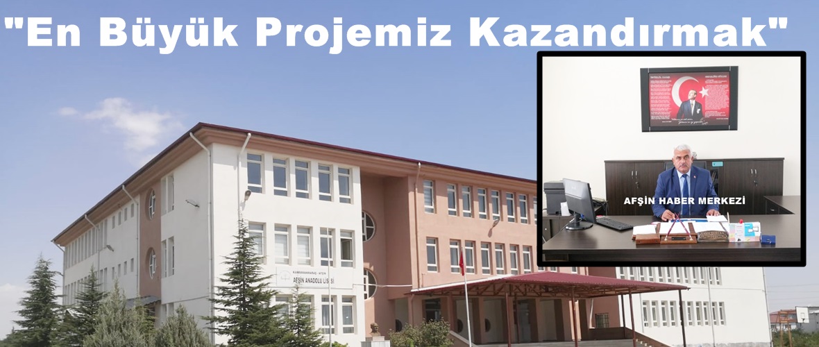 Cabir Tercan,”En Büyük Projemiz Kazandırmak”