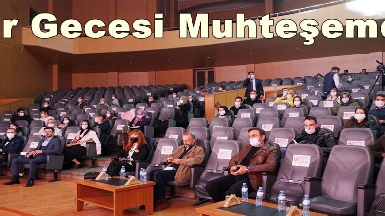 Şiir Gecesi Muhteşemdi!