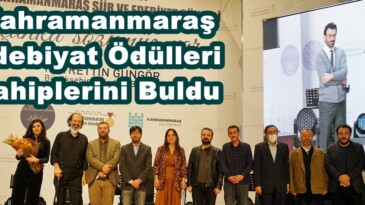 Kahramanmaraş Edebiyat Ödülleri Sahiplerini Buldu.