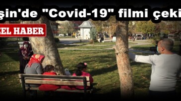 Afşin’de “Covid-19” filmi çekildi!