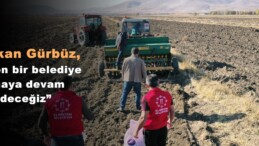 Başkan Gürbüz, “Üreten bir belediye olmaya devam edeceğiz”