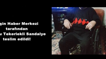 Afşin Haber Merkezi tarafından 89’ncu Tekerlekli Sandalye teslim edildi!