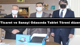 Afşin Ticaret ve Sanayi Odasında Tablet Töreni düzenlendi.
