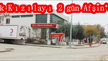 Türk Kızılayı 2 gün Afşin’de!