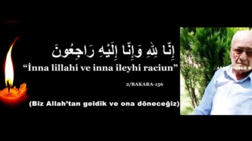 Ali Candemir vefat etti.