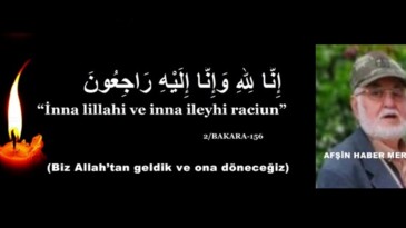 Duran Türkcephe vefat etti.