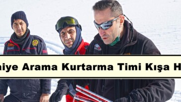 İtfaiye Arama Kurtarma Timi Kışa Hazır.