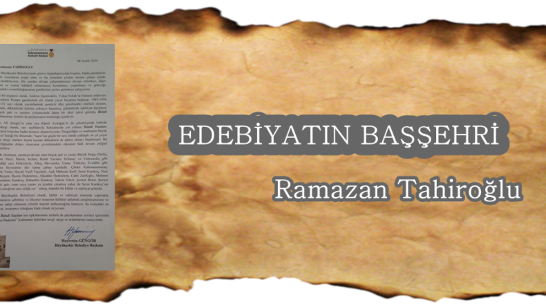 EDEBİYATIN BAŞŞEHRİ