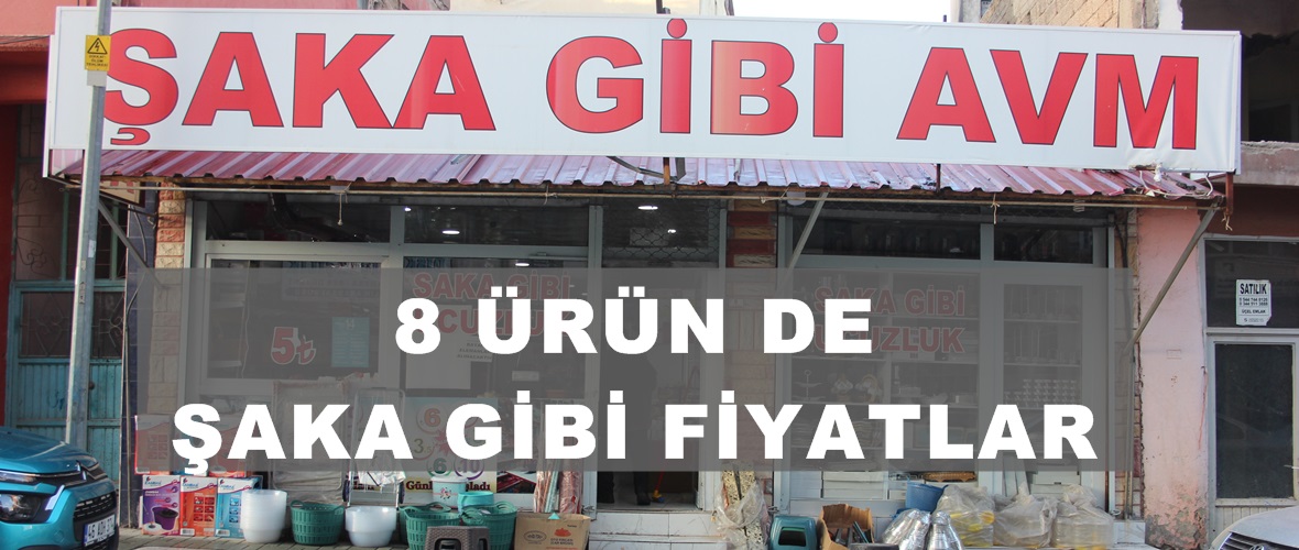 Şaka Gibi AVM’de 8 Üründe İndirim!