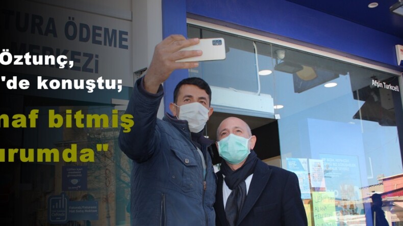 Öztunç,Afşin’de konuştu; “Esnaf bitmiş durumda”
