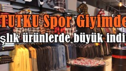 TUTKU Spor Giyimde Kışlık ürünlerde büyük indirim!