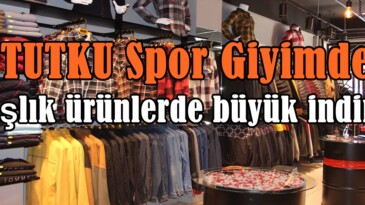 TUTKU Spor Giyimde Kışlık ürünlerde büyük indirim!