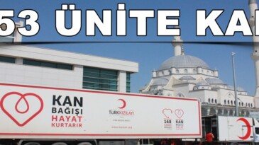 Afşin’de Türk Kızılayına Yoğun ilgi!