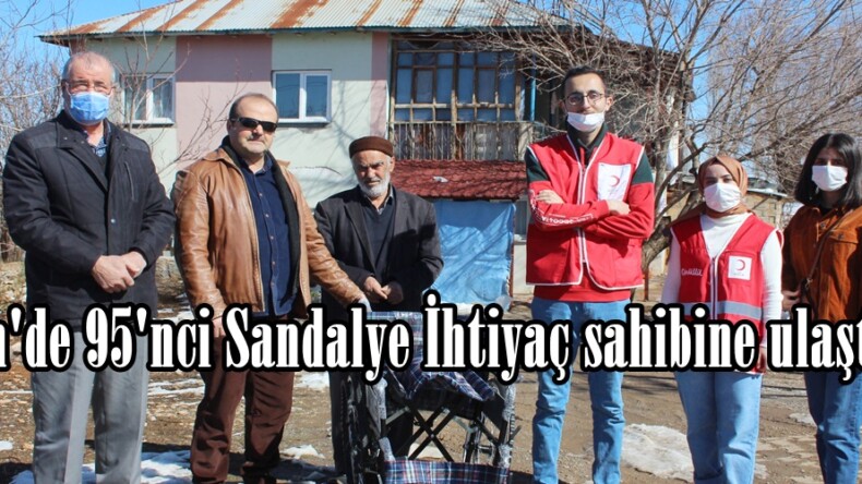 Afşin’de 95’nci Sandalye İhtiyaç sahibine ulaştırıldı!