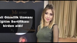Afşinli Güzellik Uzmanı 6 Eğitim Sertifikası birden aldı!
