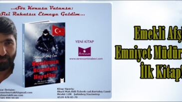 Emekli Afşin Emniyet Müdüründen İlk Kitap!