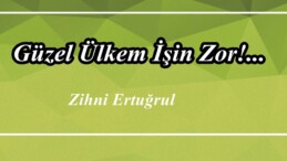 Güzel Ülkem İşin Zor!…