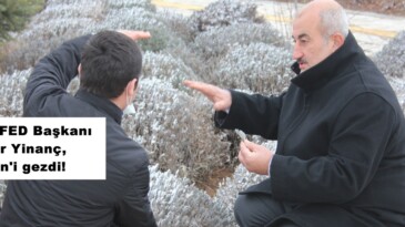 MARAŞFED Başkanı Uğur Yinanç,Afşin’i gezdi!