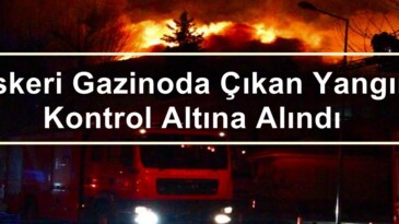 Askeri Gazinoda Çıkan Yangın Kontrol Altına Alındı!