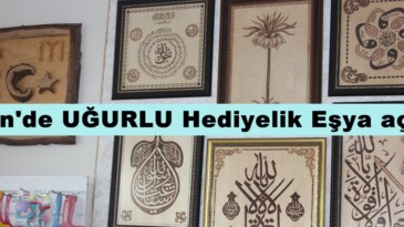 Afşin’de Uğurlu Hediyelik Eşya açıldı!