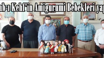 Ashab-ı Kehf’in Amigurumi Bebekleri yapıldı.