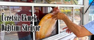 Ücretsiz Ekmek Dağıtımı Sürüyor.