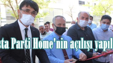 Pasta Parti Home’nin açılışı yapıldı!