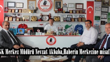 Afşin SGK Merkez Müdürü Nevzat Akbaba,Haberin Merkezine misafir oldu.