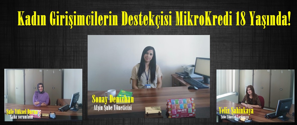 Kadın Girişimcilerin Destekçisi MikroKredi 18 Yaşında!