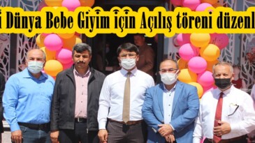 Yeni Dünya Bebe Giyim için Açılış töreni düzenlendi!