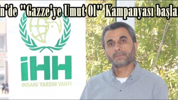 Afşin’de “Gazze’ye Umut Ol” Kampanyası başlatıldı!