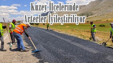 Kuzey İlçelerinde Arterler İyileştiriliyor!