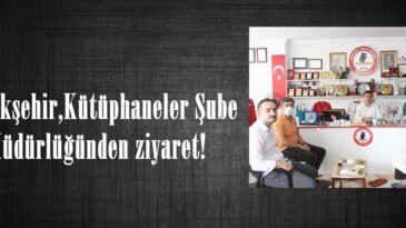 Büyükşehir,Kütüphaneler Şube Müdürlüğünden ziyaret!