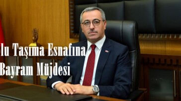 Toplu Taşıma Esnafına Bayram Müjdesi!