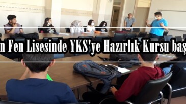 Afşin Fen Lisesinde YKS’ye Hazırlık Kursu başladı!