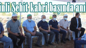 Afşinli Şehit kabri başında anıldı!
