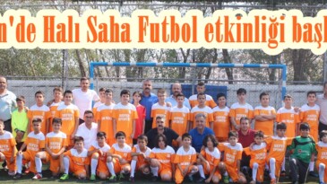 Afşin’de Halı Saha Futbol etkinliği başladı!