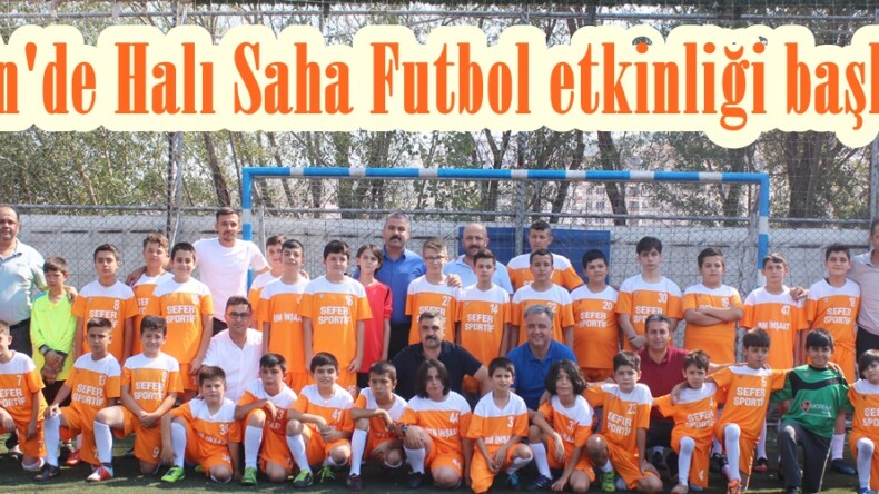 Afşin’de Halı Saha Futbol etkinliği başladı!
