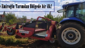 Afşin’de Emiroğlu Tarımdan Bölgede bir ilk!