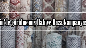 Afşin’de görülmemiş Halı ve Baza kampanyası!