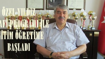 ÖZEL YILDIZ TELAFİ PROGRAMI İLE EĞİTİM ÖĞRETİME BAŞLADI!