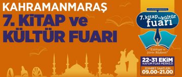 Kahramanmaraş 7. Kitap ve Kültür Fuarı Başlıyor!