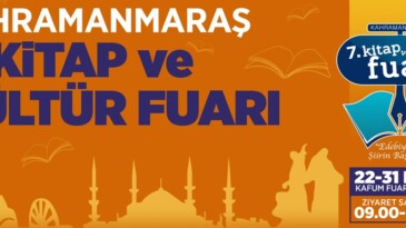 Kahramanmaraş 7. Kitap ve Kültür Fuarı Başlıyor!