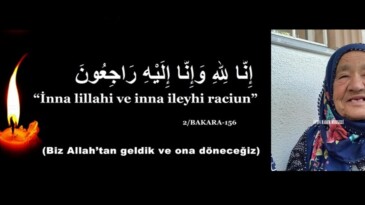 Rabia Geyik vefat etti.