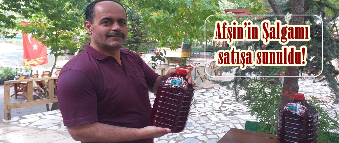 Afşin’in Şalgamı satışa sunuldu!