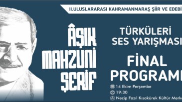 Âşık Mahzuni Şerif Ses Yarışması’nda Final Heyecanı!