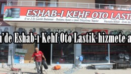 Afşin’de Eshab-ı Kehf Oto Lastik hizmete açıldı!