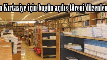 Atılım Kırtasiye için bugün açılış töreni düzenlenecek!
