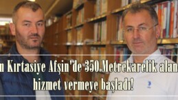 Atılım Kırtasiye Afşin’de 350 Metrekarelik alanda hizmet vermeye başladı!